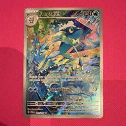 Pokemon TCG Frogadier 089/086 Chaos Rising Rare Reverse Holo EN - Image 1
