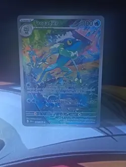 Pokemon TCG Frogadier Chaos Rising CRI 089/086 Illustration Rare, Near Mint - Image 1