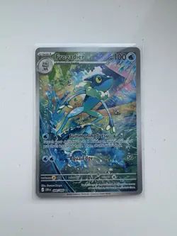 Pokemon TCG Frogadier Illustration Rare 089/086 Chaos Rising - Image 1