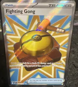 Pokemon Fighting Gong Full Art Secret Rare - Mega Evolutions Pokemon - 168/132 - Image 1