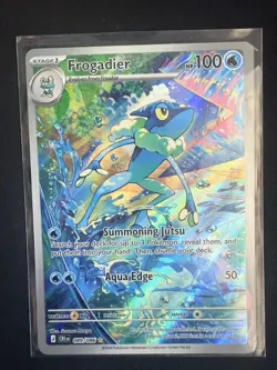 Pokemon TCG Frogadier Full Art Ultra Rare Chaos Rising 089/086 - Image 1