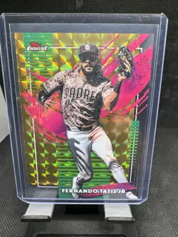 2026 Topps Finest #274 Fernando Tatis Jr. RARE Gold Geometric /50 - Image 1