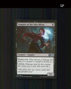 Vampire of the Dire Moon - LP - 120 - M20 - EN - Core Set 2020 - Image 1