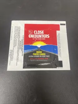 Close Encounters Of The Third Kind 1978 EMPTY Topps Wax Card Wrapper LOT Of 28!! - Image 4