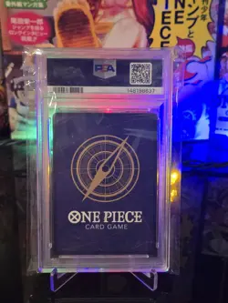 2025 One Piece OP12 EN Special Alternate Art #011 Portgas D Ace PSA 10 GEM MINT - Image 2
