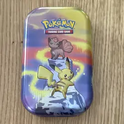 Pokemon TCG Mew and pikachu & Kanto Power Mini Tin Brand EMPTY TIN, NO CARDS - Image 5
