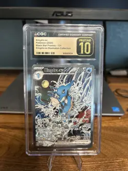 Kingdra EX 131 Pokemon TCG S&V Black Star Promo Holo Card CGC Pristine 10 - Image 1