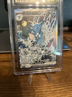 Kingdra EX 131 Pokemon TCG S&V Black Star Promo Holo Card CGC Pristine 10 - Image 3