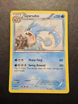 Gyarados - 24/124 Cosmos Holo MP Blister Exclusives Promo - Swirl - Pokemon TCG - Image 1