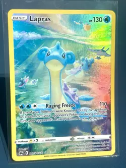 Lapras GG05/GG70 Crown Zenith Galarian Gallery Holo Full Art Ultra Rare - Image 1
