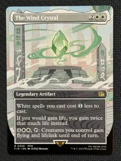 MTG Final Fantasy, The Wind Crystal - Borderless Regular - Image 1