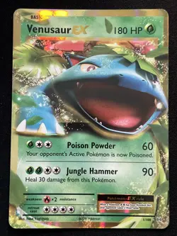 Venusaur EX 1/108 Pokemon: Evolutions Holo Rare (Near Mint Condition) - Image 1