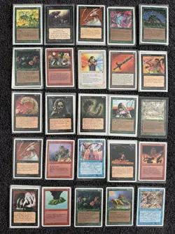 126 Vintage MTG Cards Chronicles & The Dark 1994/1995 Magic The Gathering Lot - Image 1