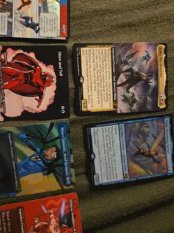 Magic The Gathering Super Heroes Lot! Elektra, Zola, Mister Fantasic + More - Image 2
