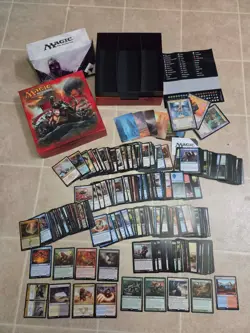 Bulk Magic The Gathering Card Lot 300-400 Cards Plus Boxes - Legendarys - Image 1