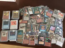 1996 Magic The Gathering Lot Of Over 300 Near Mint Cards - Image 1