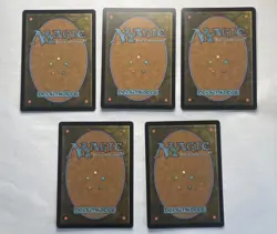 Mtg- Lot Of 5 Full Art Island- Unfinity - NM- Magic The Gathering - Image 2