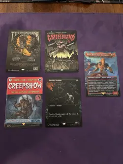 Magic the Gathering Secret Lair Showcase Lot Griselbrand Thraximundar Grimgrin - Image 1
