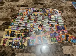 Lot of 75+ 1997 Marvel OVERPOWER Card Game Fleer Hero Mission CCG Set Cards - Image 1