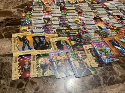 Lot of 75+ 1997 Marvel OVERPOWER Card Game Fleer Hero Mission CCG Set Cards - Image 3