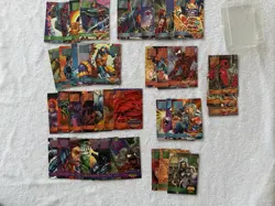 Giant Marvel Overpower CCG 1995/96/97 Card Lot 1500 Cards. - Image 2