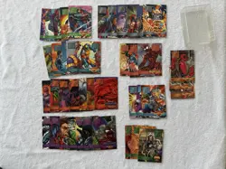 Giant Marvel Overpower CCG 1995/96/97 Card Lot 1500 Cards. - Image 3