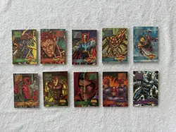 Giant Marvel Overpower CCG 1995/96/97 Card Lot 1500 Cards. - Image 5