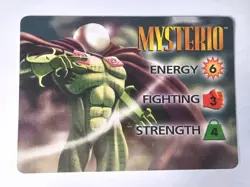 Marvel OverPower Card Lot of 3 Mysterio Character Poison Props Stuntman TCG CCG - Image 2