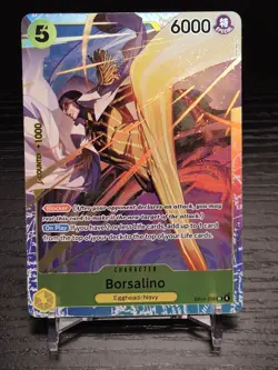 Borsalino EB04-058 SR One Piece TCG Card Game Super Rare Near Mint English - Image 1