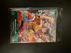 One Piece Monkey D Luffy P-135 OP16 Pre-Release Event Winner Stamp Card *SEALED* - Image 1