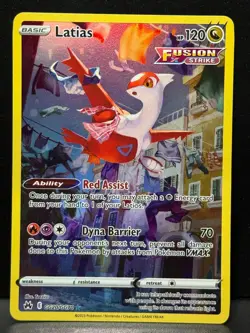 Latias GG20/GG70 SWSH Crown Zenith Galarian Gallery Holo Pokemon Card NM - Image 1