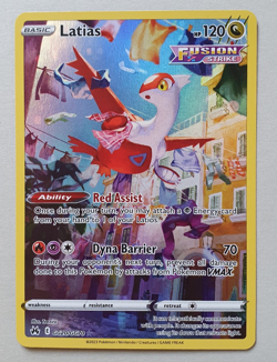 Pokemon TCG Card Latias GG20/GG70 Crown Zenith Galarian Gallery Near Mint - Image 1