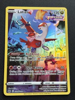 Pokemon Card - Crown Zenith Galarian Gallery Latias GG20/GG70 NM - Image 1