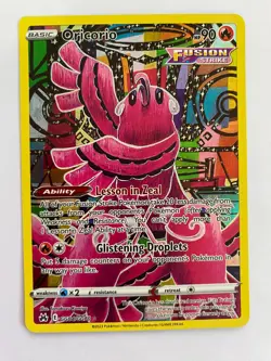 Oricorio GG04/GG70 - Pokemon Crown Zenith Galarian Gallery - Holo Rare (NM) - Image 1