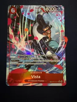 VISTA (TR) OP16-011 TREASURE RARE THE TIME OF BATTLE ONE PIECE FOIL - Image 1