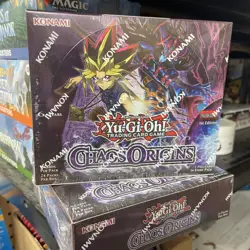 Yu-Gi-Oh Chaos Origins Booster Box 24 Packs Konami English Sealed - Image 1