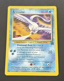 Pokemon TCG Articuno Black Star Promo Card #22 NM Condition WOTC Vintage - Image 1