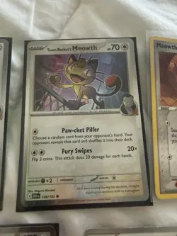 Pokemon Tcg Meowth Bundle Of 9 Cards - Image 4