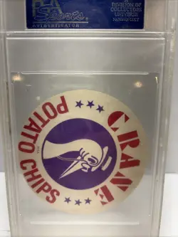 1976 Crane Discs Walter Payton Rookie Card PSA Gem Mint 10 - Image 3