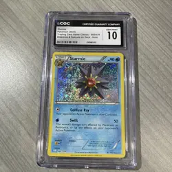Pokemon Starmie 005/034 2023 Holo CGC 10 Gem Mint - Image 1