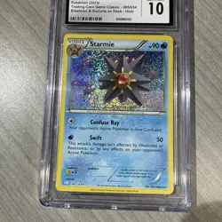 Pokemon Starmie 005/034 2023 Holo CGC 10 Gem Mint - Image 2