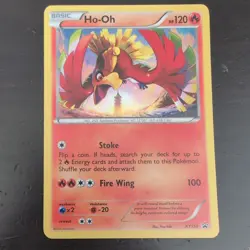 Moderate/Heavy Play - Ho-Oh XY153 - Black star Promo - Pokemon card - Image 1