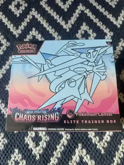 Chaos Rising Pokemon Center ETB Brand New & Sealed ✅ Elite Trainer Box - Image 1