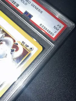 Pokemon Lugia Neo Genesis 9/111 Holo Rare Unlimited 2000 PSA 7 - Image 2