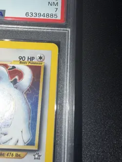 Pokemon Lugia Neo Genesis 9/111 Holo Rare Unlimited 2000 PSA 7 - Image 4