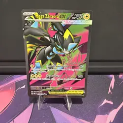 Mega Zeraora ex 098/084 - Ultra Rare - Pitch Black - Pokemon Card - NM - Image 1