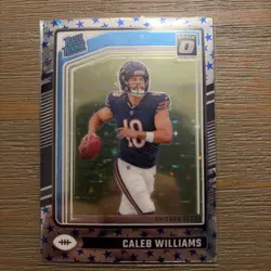 2024 Panini Donruss Optic - Rated Rookie Caleb Williams #201 Stars Prizm (RC) - Image 1
