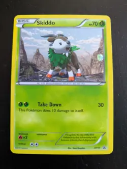 Near Mint - Skiddo XY11 - Black Star Promo - Pokemon Card - Image 1