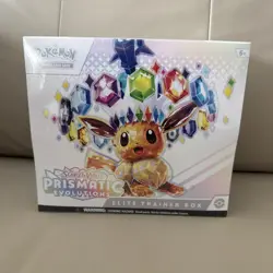 Pokemon TCG Scarlet & Violet Prismatic Evolutions Elite Trainer Box ETB Sealed - Image 1