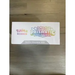 Pokemon Prismatic Evolutions Elite Trainer Box - Multicolor Eevee Artwork - Image 2